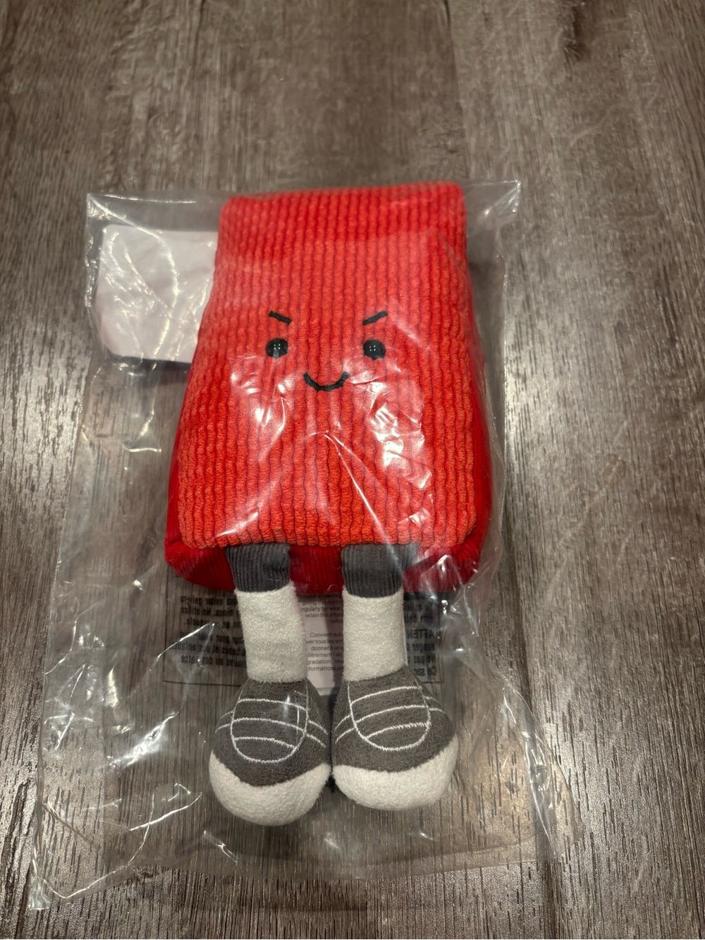 (NWT) Amuseables Sports Fowla Red Card Small Plushie